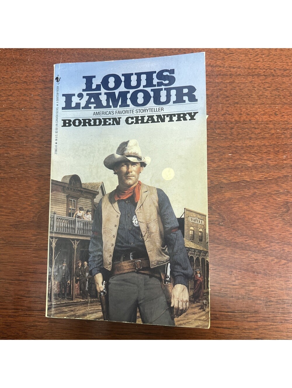Borden Chantry By Louis L'amour 1977 Bantam First Paperback Print